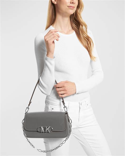 michael kors panterprint|Michael Kors parker shoulder bag.